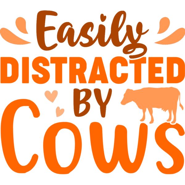 Easily Distracted By Cows Thumbnail