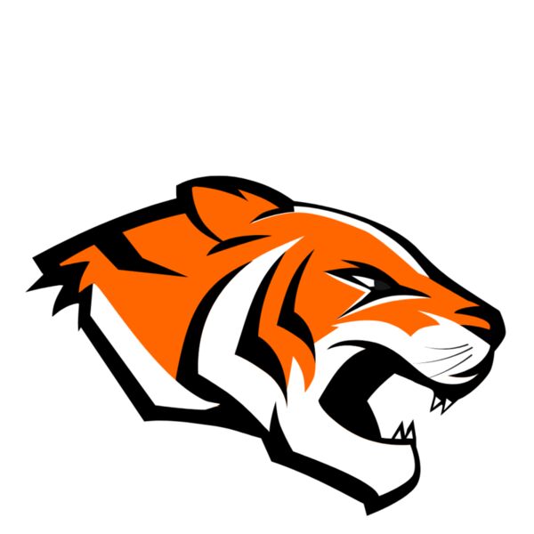 Morris Area Tigers all white words Thumbnail