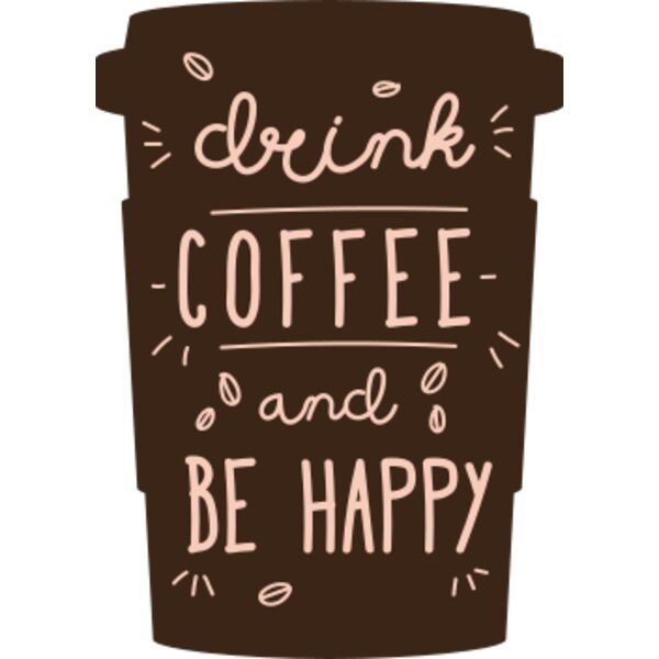 Drink Coffee and Be Happy Thumbnail